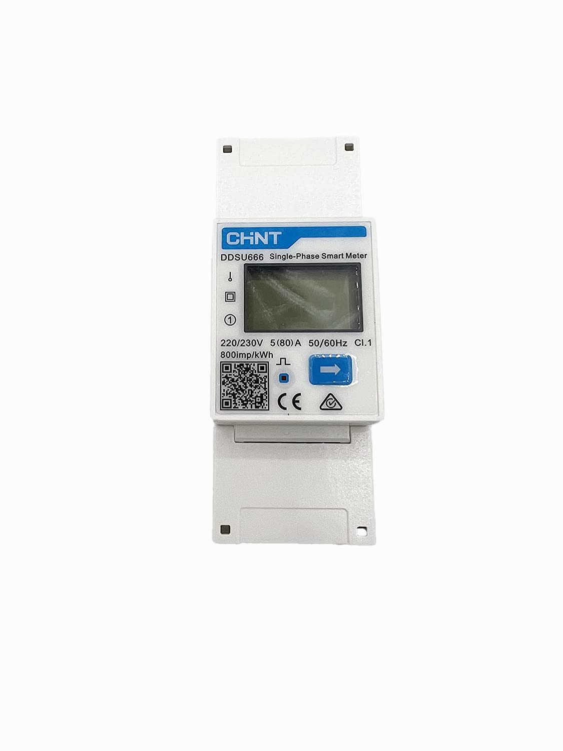 Chint DDSU666 Single-Phase Energy Meter for Photovoltaic and Electricity Billing, Compatible with Hoymiles DTU-Pro & DTU-Pro-S (Single Phase)