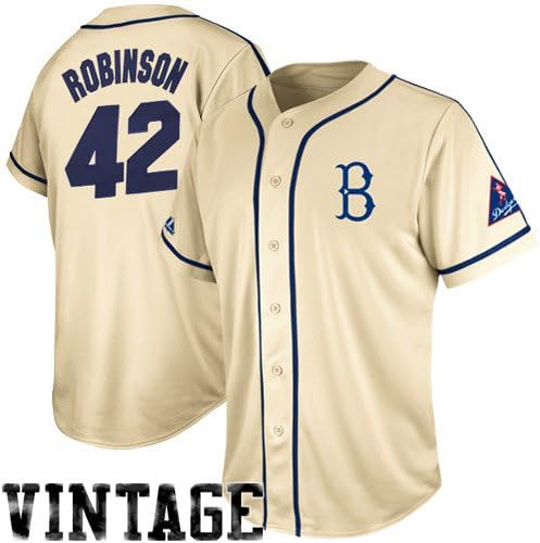 vintage jackie robinson jersey