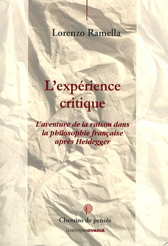 L' expérience critique