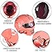 OSNICH Japanese Anime Full Face Motorcycle Helmet Street Bike Dirt Bike ATV Model 610 (Adult and Youth Sizes, DOT Certified) Salmon