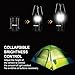 AlltroLite CAMPER 2-Pack LED Camping Lantern Lights Collapsible 500lm | COB Technology | Waterproof Lantern with Magnetic Base for Night | Fishing | Camping | Hiking | Emergencies | Batteries Included