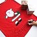 2 Pack Christmas Santa Sacks – Personalized Xmas Santa Bags for Kids - Non-Woven Fabric with Drawstring Gift Bag - Extra Large 27.5” x 19.5” Perfect for Storing Christmas Presents – Xmas Decoration