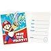 Super Mario Party Supplies - Invitations (8)