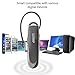 Wireless Bluetooth Headset,LESHP Hands Free Headphone for driving Meeting Sports Mini Long Standby Car Bluetooth 4.0 Headset Earphone Headphone (Black)