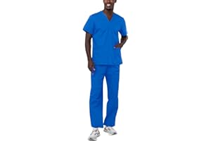 ADAR UNIFORMS Adar Universal Unisex Scrubs - Unisex Drawstring Scrub Set