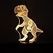 Night Lights for Kids Dinosaur 3D Night Light Lamp Wiscky 7 LED Colors Changing Touch Table Desk Lamps Decorative Lighting Pretty Cool Toys Gifts Birthday Holiday Xmas for Baby Nursery Toddler Friends