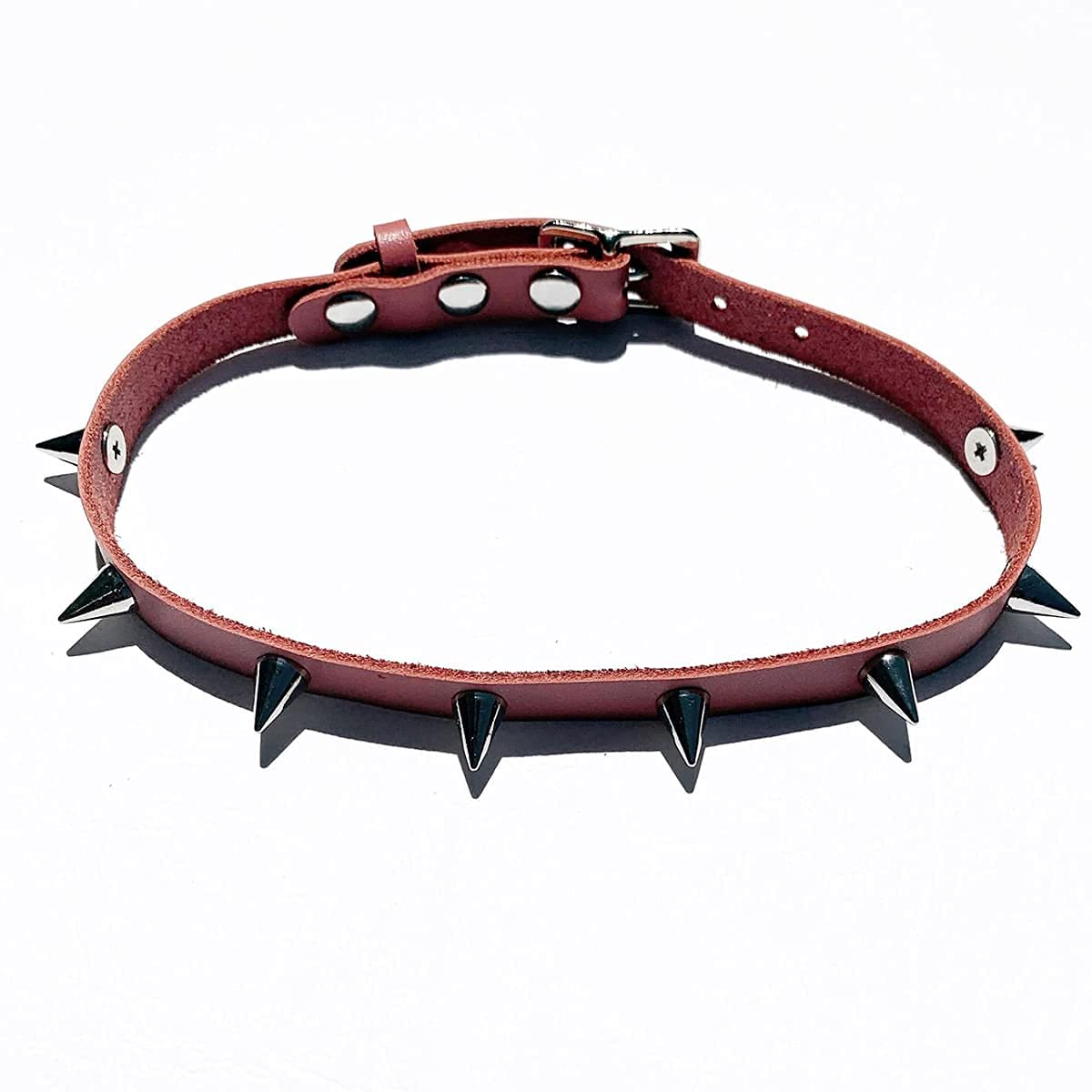 zhuohai 100 Pairs Cone Spikes Screwback Studs, Cone Silver Studs and Spikes Punk, DIY Leather Craft Cool Rivets Punk(7X10mm)