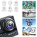 Action Camera, MOSPRO 4K 16MP Dual Screen WiFi Waterproof Sports Cam 170 Degree Wide Angle DV Camcorder with 2 Rechargeable Batteries 19 Mounting Accessories Kit