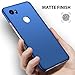 ORNARTO Google Pixel 2 XL Case,2XL[Basic Series] Thin Fit Shell Premium Hard Plastic Matte Finish Non Slip Full Protective Anti-Scratch Cover Cases for Google Pixel 2 XL(2017) Blue