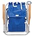 Rio Gear Deluxe Aluminum 4-Position Backpack Chair with Large Storage Pouch