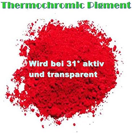 10gramm Rose 31GRAD Thermoactive Thermo Powder Plasti Dip 2 K Polish Nail Polish