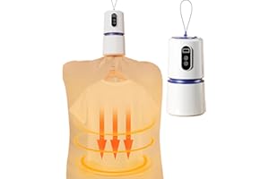 Lecsaf Portable Clothes Dryer with Timer, Portable Dryer with 360° Hot Air Technology & Dry Bag, Quiet Operation Mini Laundry Dryers, 30-240 Min Timer, for Travel, Apartment, RV, Dorm