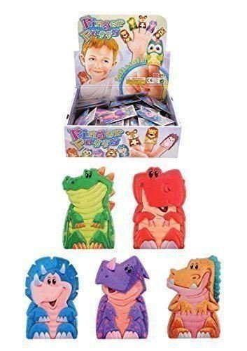 Henbrandt 12 x Dinosaur Finger Puppets