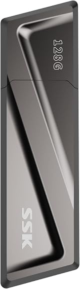 SSK 128GB USB C SSD Flash Drive 550MB/s Fast USB 3.2 Gen2 Memory Stick Pen Drive view 7