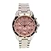 Casio Women's Sheen SHE5021SG-4A Silver Stainless-Steel Quartz Watch with Pink Dial