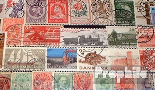Prophila Collection Denmark 100 various stamps (Stamps for collectors)