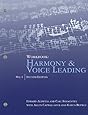 Workbook, Volume I for Aldwell/Cadwallader's Harmony and Voice Leading, 4th