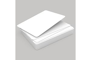 SANPOPO 10pcs NFC Tags Programmable NFC Cards NFC Chip NFC Business Card NFC Tags Rewritable Ntag 215 NFC Tags iPhone Compatible with TagMo for Android and All Phone NFC Enabled