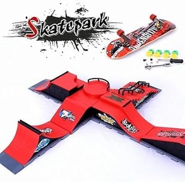 pista monopatin dedos