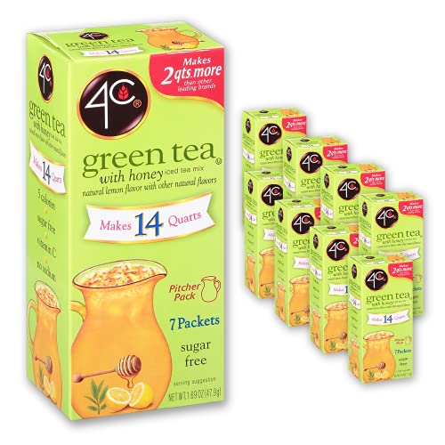 4C Powder Drink Mix, Sugar Free Pitcher Packs, Refreshing Water