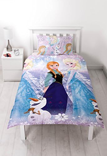 Disney frozen crystal single rotary reversible duvet set