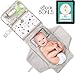Portable Diaper Changing Pad for Boys and Girls by Ludivy - Lightweight Portable Changing Mat | Premium Quality Baby Changing Pad, Best of Baby Shower Registry List