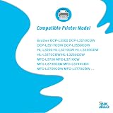 InkTello Cyan TN-247 Toner for Brother DCP L3510 L3550 HL-L3210 L3230 L3270 view 2