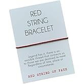 Red string bracelet | Red string of fate bracelet | Fate gift | Circle of trust | New year present