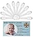 Baby Safety Adjustable Locks - Cabinet Locks - Door, Fridge, Oven, Toilet Seat and Drawer Latches, Free 20 Extra 3m Adhesive Pads, No Tools or Drilling Required, 10 Pack by USA Platinum (White)