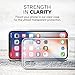 iPhone X Case, Kroma [Prismatic Series] Crystal Clear iPhone X Case, 99.9% Transparency, Clear back panel + TPU bumper