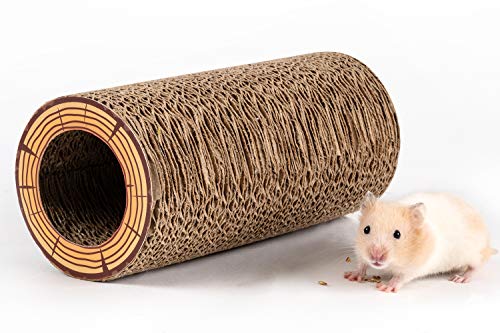 andwe Pocket Pets Cardboard Play Tubes Activity Tunnel for Hamster Mice Gerbils and Small-Sized Animals - Thumbnail 2