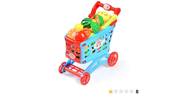 kitchen cart and baby doll