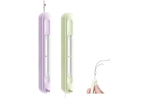 2-in-1 Needle Threader & Seam Ripper Tool – Multifunctional Plug-in Sewing Kit for Quick Threading & Stitch Removal, Compact 
