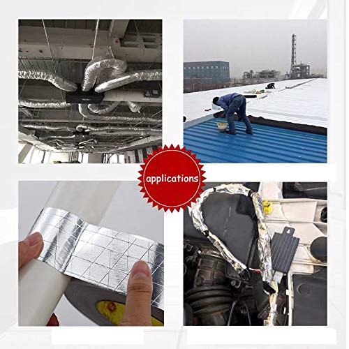 Westspark 2in Reinforced Self-Adhesive Silver Tape with String - Image 3