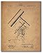 Astronomy Patent Prints - Set Of 4 (8 Inches X 10 Inches) Vintage Wall Art Decor Photos