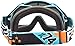 Fox Racing Main Vicious Unisex MotoX Motorcycle Goggles Eyewear - Aqua/Clear/No Size