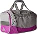 adidas Defender II Small Duffel Bag, Small, Light Onix/Shock Purple