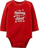 Carter's Unisex Baby Holiday Bodysuit (Baby) - Heather