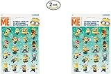 Unique Despicable Me Sticker Sheets (4 Count) (2)