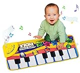 Mallya Funny Keyboard Piano Playmat for Baby with 3 Model(Song music,Animal, Piano)
