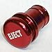 EJECT BUTTON RED 12-volt Accessory / Lighter Insert Ejection Seat Button (non-functional) Fits Most Vehicles