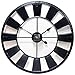 Infinity Instruments 14024-24 Kaleidoscope Wall Clock, 24