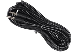 Xtenzi 3Pin Jack Flex Cable Wire Accessory for Bass Remote Knob Compatible with Kicker CX DX PX KEY500.1 Hideaway Amplifiers (15 Feet)
