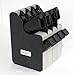 BenchMaster Vertical Pistol Rack, Handgun Safe Storage, Holds 2 to 12 Pistols, Secure Gun Holder Organizer, Kydex and High-Density Foam, No Metal, Lightweight, Sturdy, No Flex, Made in USA