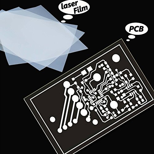 200 Sheets,8.5"x11",Laser Printing Transparency Film for Silk Screen Printing
