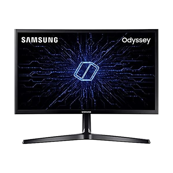 Samsung LC24RG50FQUXEN 24" CRG5 Curved Gaming Monitor 144Hz, FreeSync, FullHD, 2 x HDMI 1 x Displayport, Black
