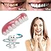Inverlee Comfort Fit Teeth Top Cosmetic Veneer One Size Fits All (White)