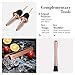 11-Piece Bartender Kit Boston Cocktail Shaker Bar Set by VinoBravo : 2 Weighted Shaker Tins, Strainer Set, Double Jigger, Bar Spoon, Ice Muddler & Tong, 2 Liquor Pourers & Recipe Guide (Rose Copper)