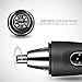 AVANTEK Nose Ear Hair Trimmer, Built-in LED Light for Men and Women Facial Hair Remover Clipper, Battery-Operated