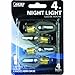 Feit Electric BP4C7/4 4-Watt C7 Night Light Bulb with Candelabra Base, Clear, 4 Pack
